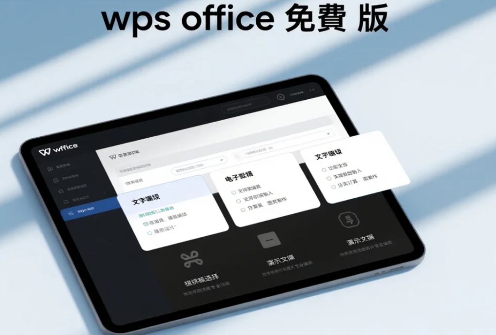 wps office 免費 版
